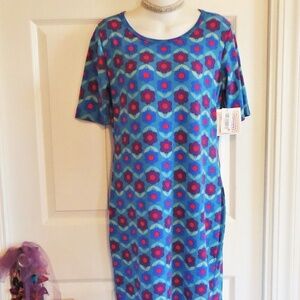 NWT LULAROE SIZE SMALL JULIA BODYCON KNIT DRESS